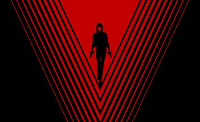 Red and Black outline, Vengeful cover